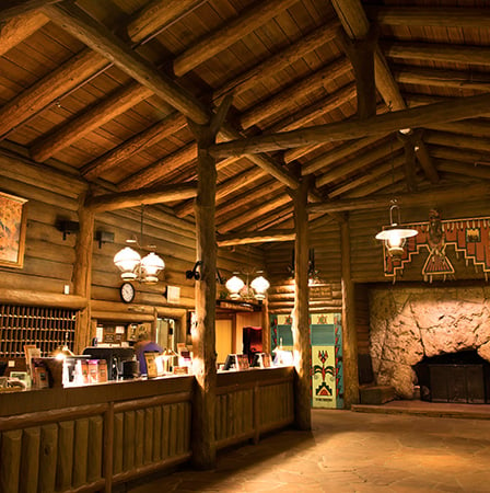 Front Desk at Maswik Lodge