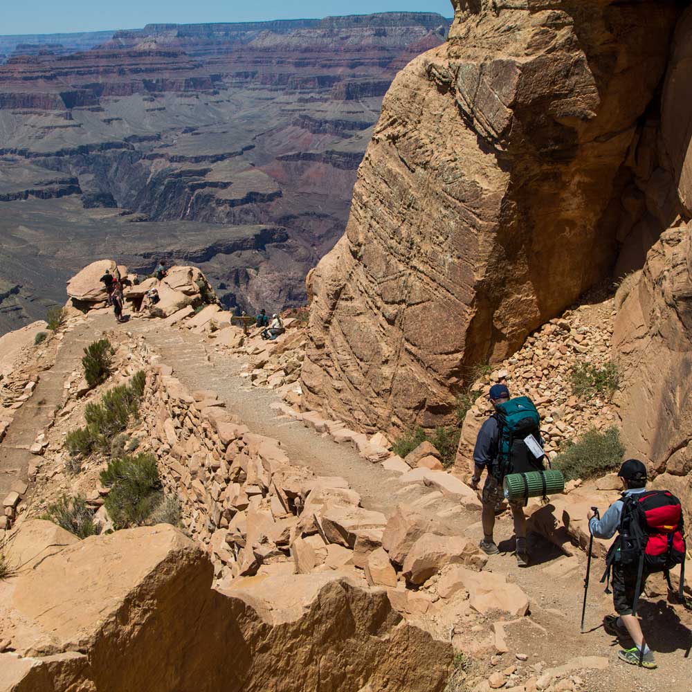 Grand Canyon hiking