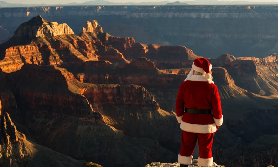 Santa at South Rim